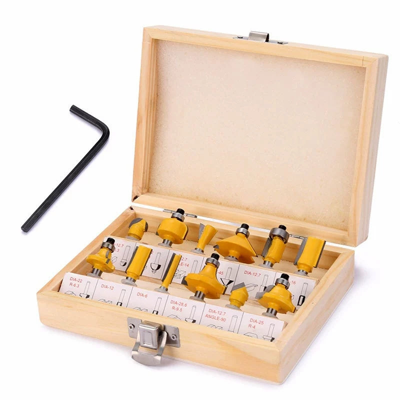 12-piece Milling Cutter Set