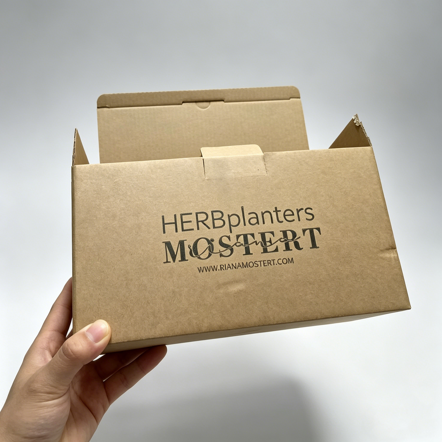 Small Ceramic Herb-planters 3 pcs as a set