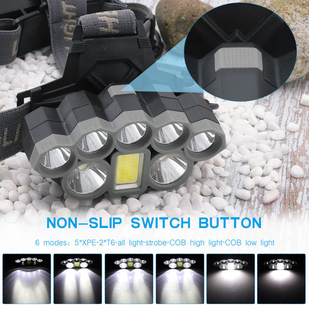 Outdoor Headlight with 8 Lamps