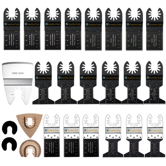 Universal multi-purpose saw blades set 23 pieces