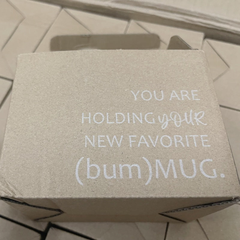 Ceramic mugs with customized logo--Bum design
