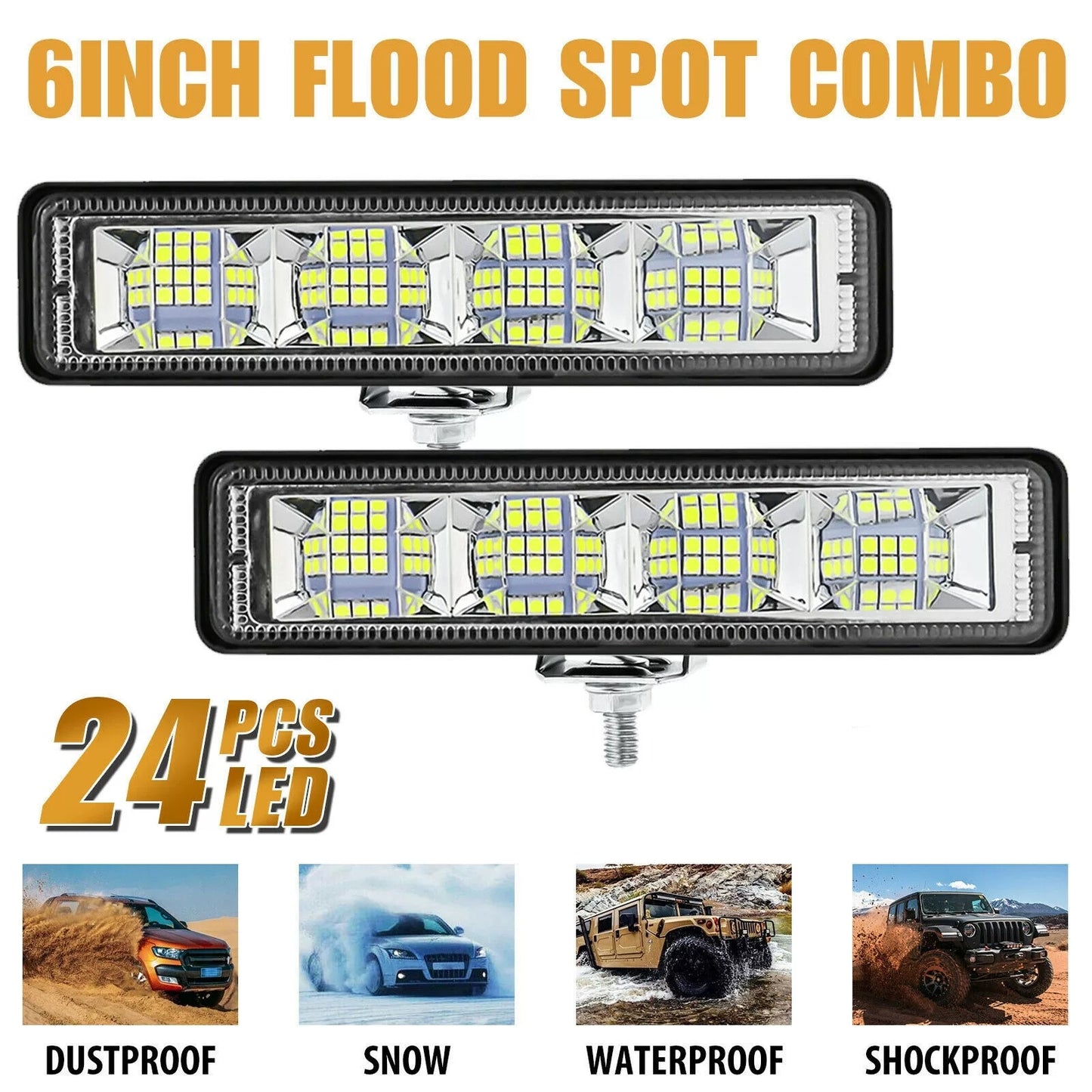 72W Aluminum Car Light