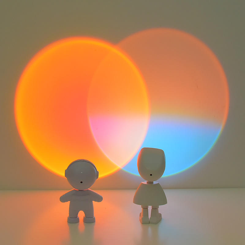 Robot-shaped Sunset Lamp