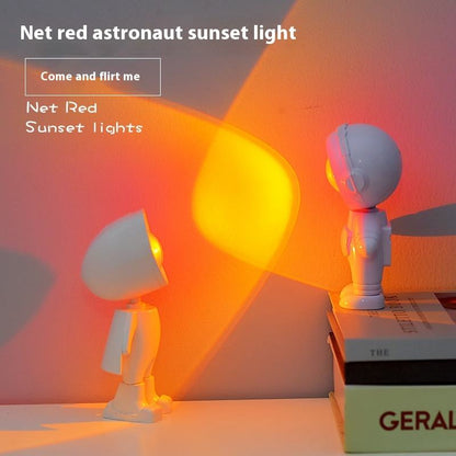 Robot-shaped Sunset Lamp