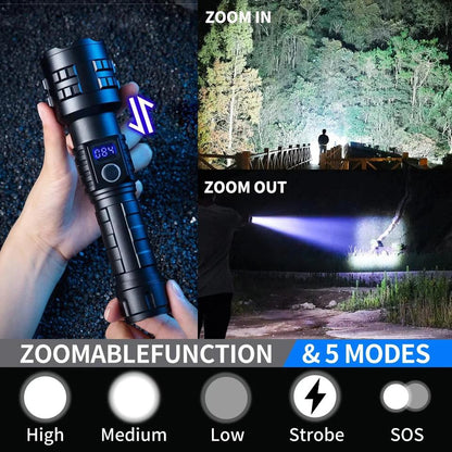 Q013 Outdoor Highlight Flashlight with 18650