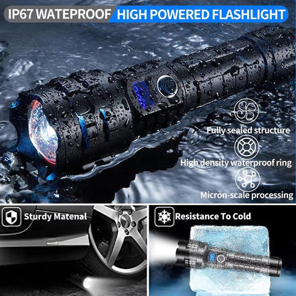 Q013 Outdoor Highlight Flashlight with 18650