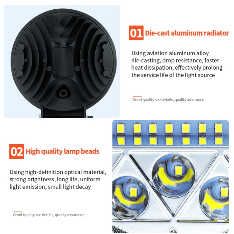 102W Aluminum Car Strobe Light