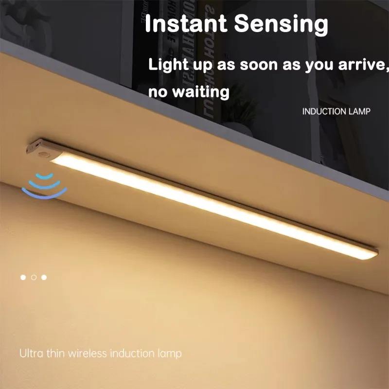 Cabinet sensor lighting