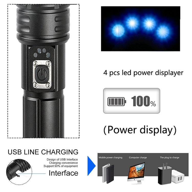 P70 Super Bright Flashlight with Box Packing