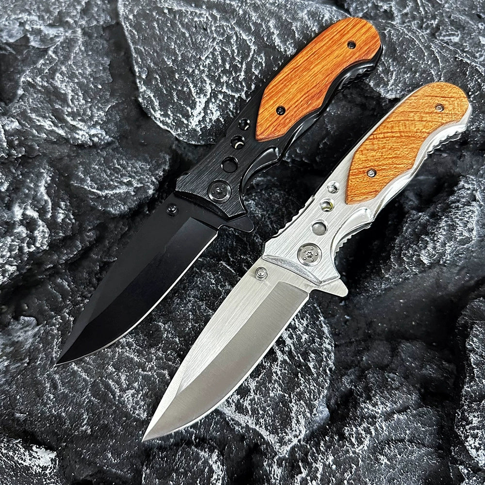 Outdoor Pearwood Folding Knife