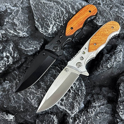 Outdoor Pearwood Folding Knife