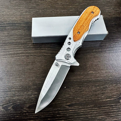 Outdoor Pearwood Folding Knife