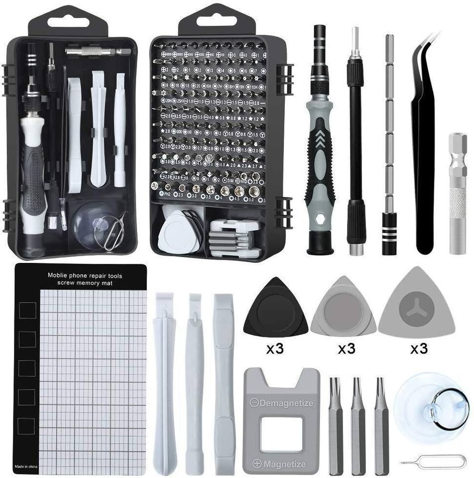 115-piece screwdriver set