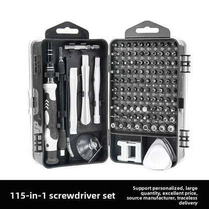 115-piece screwdriver set