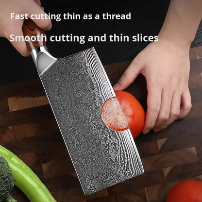 VG10 Damascus Steel Kitchen Slicer