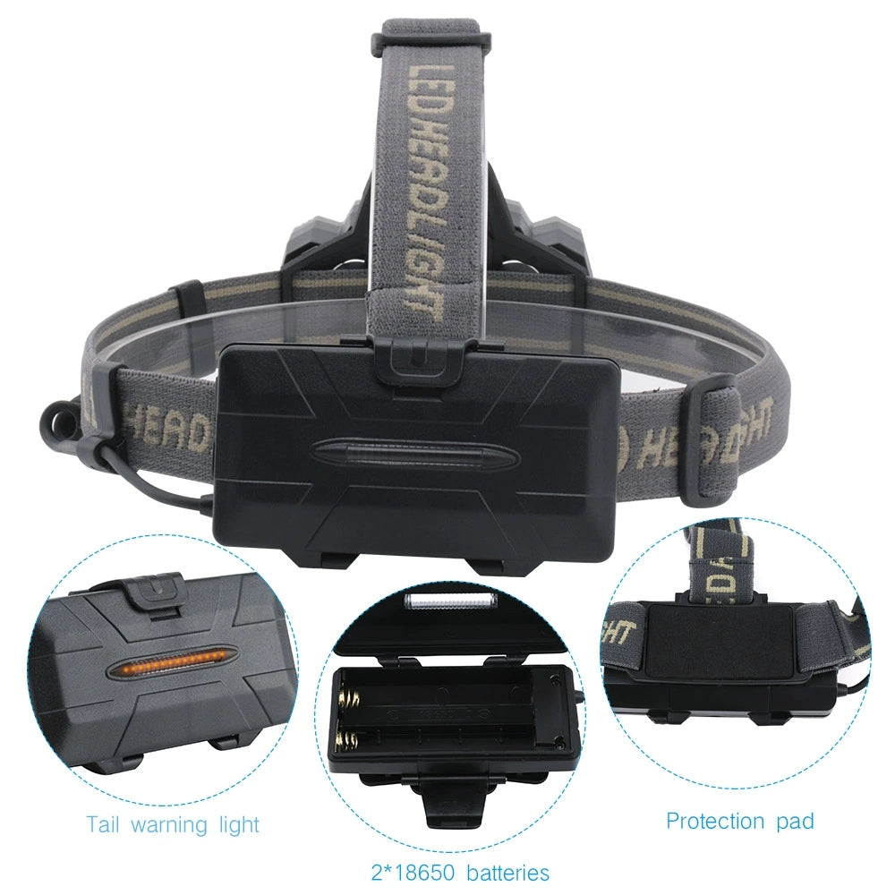 Outdoor Headlight with 8 Lamps