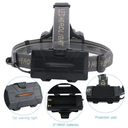 Outdoor Headlight with 8 Lamps