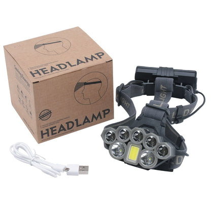 Outdoor Headlight with 8 Lamps