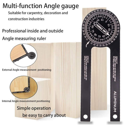 360-degree aluminum alloy angle gauge
