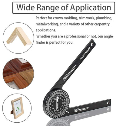 360-degree aluminum alloy angle gauge