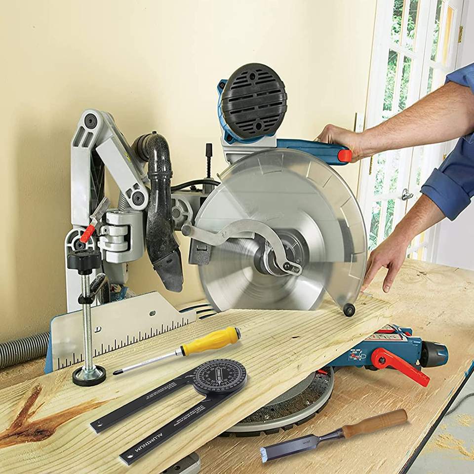 360-degree aluminum alloy angle gauge