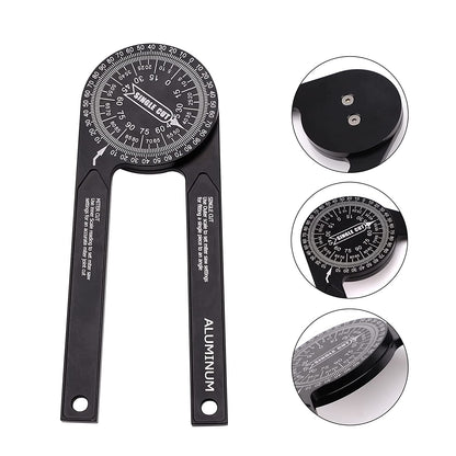 360-degree aluminum alloy angle gauge