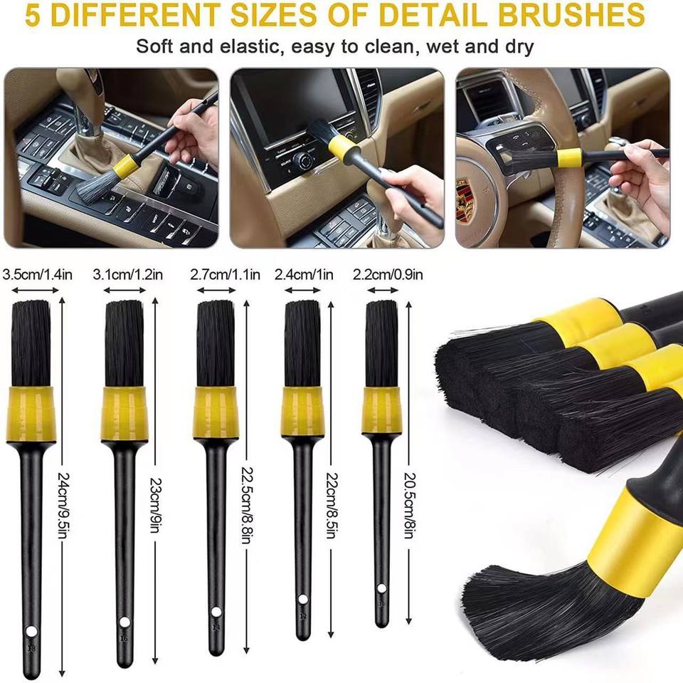 20-piece Electric Drill Brush Set for Washing Cars