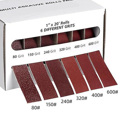 Removable 25mm Sandpaper Roll