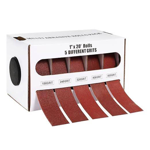 Removable 25mm Sandpaper Roll