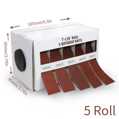 Removable 25mm Sandpaper Roll