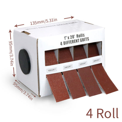 Removable 25mm Sandpaper Roll