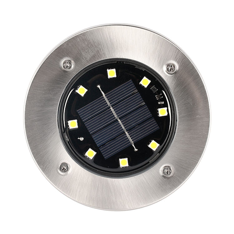 Solar-powered underground lamp