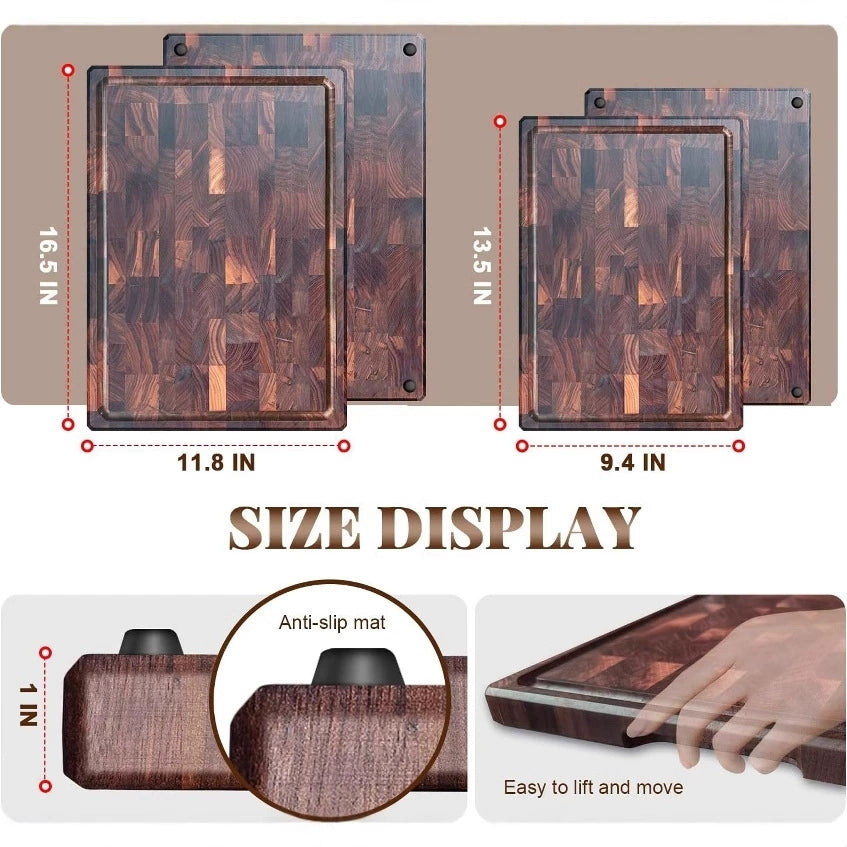 Black Walnut Solid Wood Cutting Board