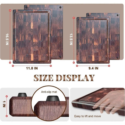 Black Walnut Solid Wood Cutting Board