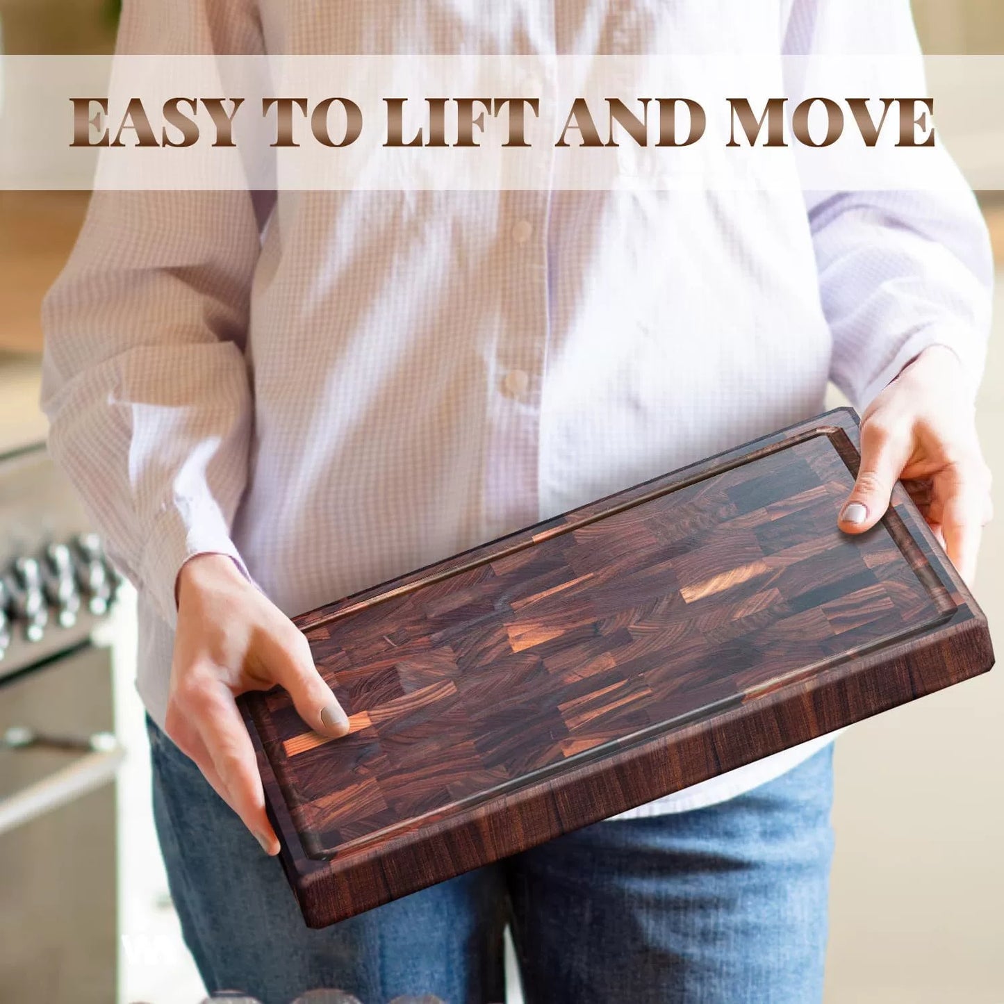 Black Walnut Solid Wood Cutting Board
