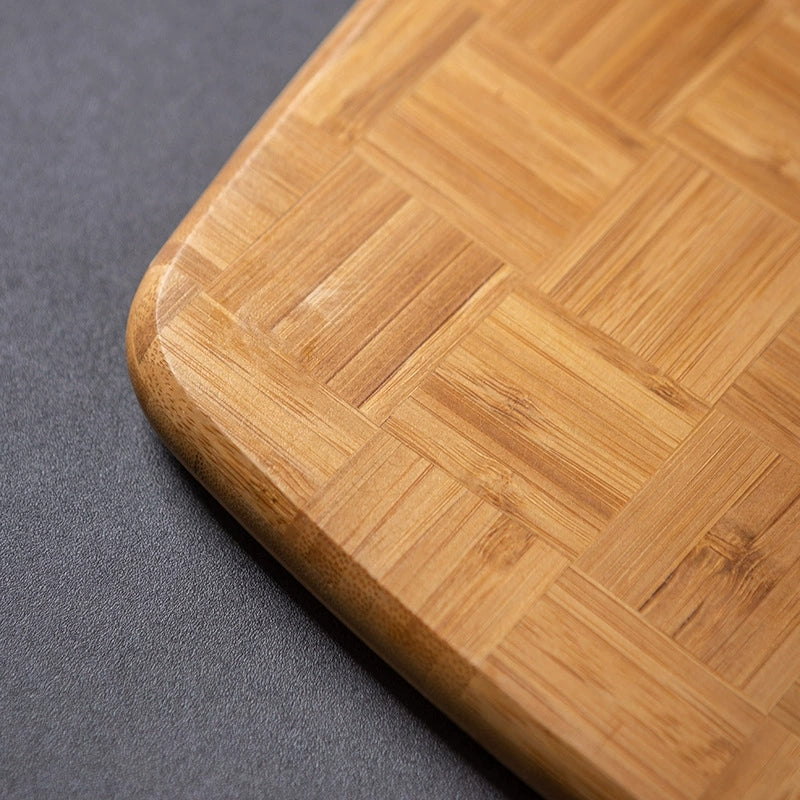 Household Chessboard-Patterned Bamboo Cutting Board