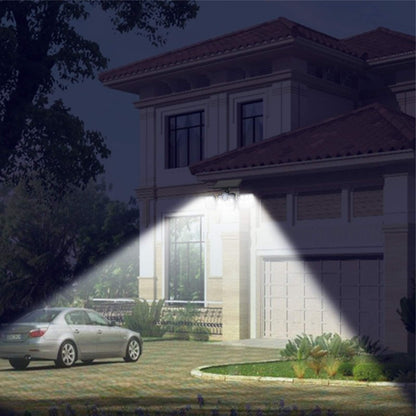 Three-Head Sensor Wall Lamp Split Outdoor Courtyard Lamp