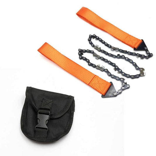 24-inch Portable Outdoor Survival Hand-Crank Saw