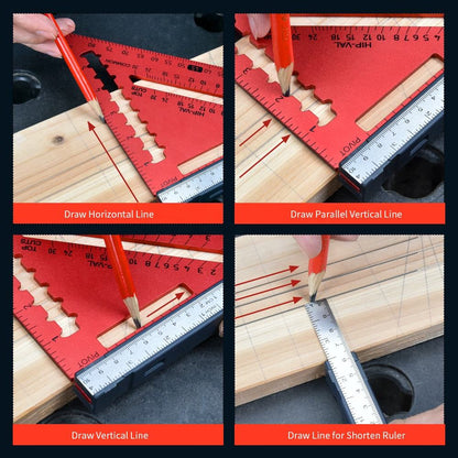 High-precision Aluminum Alloy Triangle Plate Removable