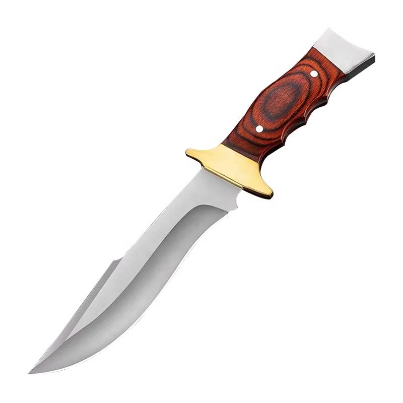 Outdoor Straight Knife for Wilderness Survival