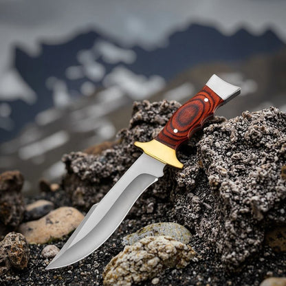 Outdoor Straight Knife for Wilderness Survival