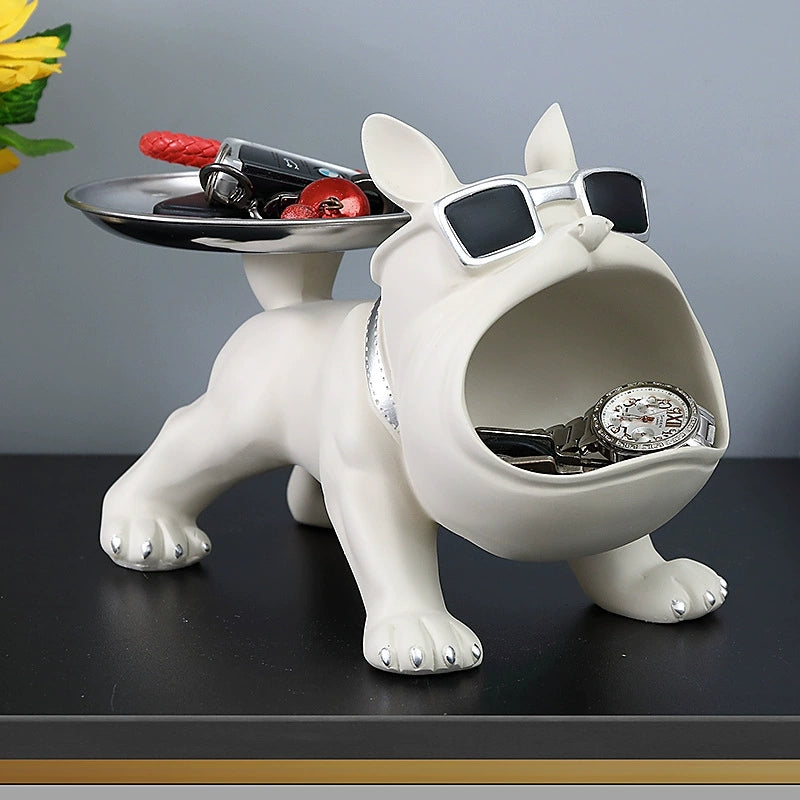 "Big Mouth Dog" Entryway Storage Decoration