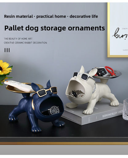 "Big Mouth Dog" Entryway Storage Decoration