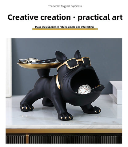 "Big Mouth Dog" Entryway Storage Decoration