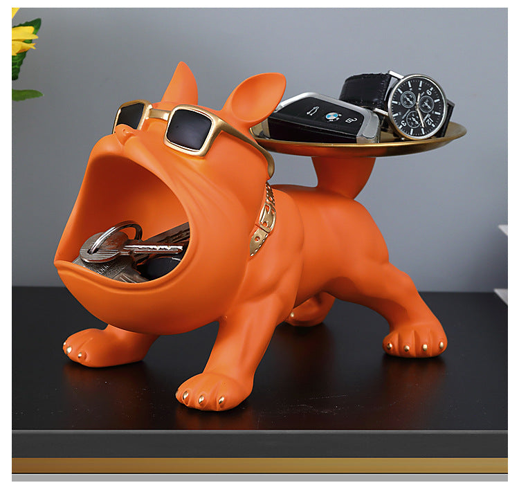 "Big Mouth Dog" Entryway Storage Decoration