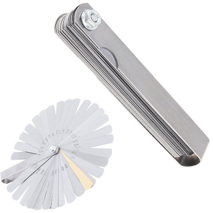 32-piece Stainless Steel Copper-Clamped Feeler Gauge
