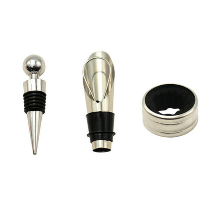 Red wine stopper gift box set