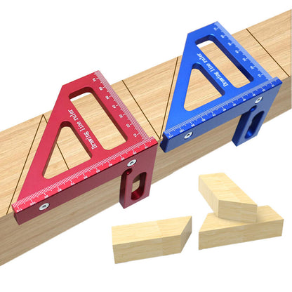 Aluminum Alloy Metric and Imperial Multifunctional Set Square