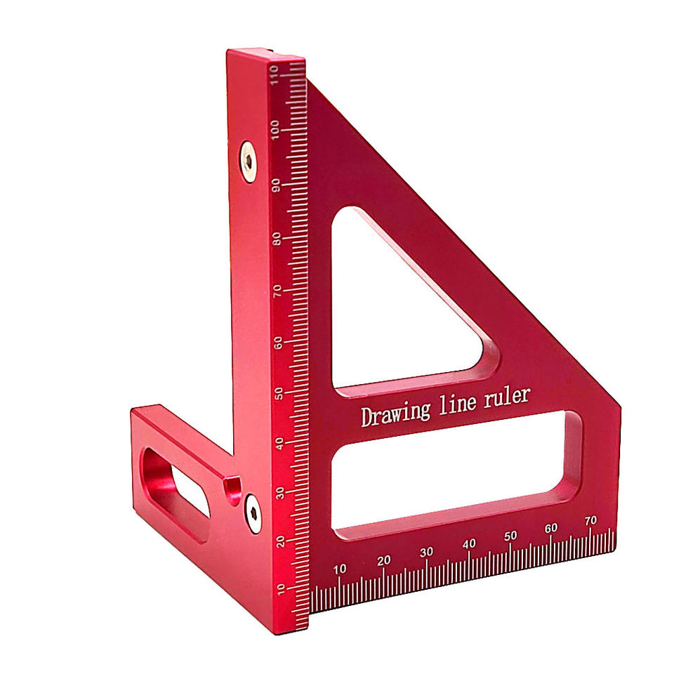 Aluminum Alloy Metric and Imperial Multifunctional Set Square