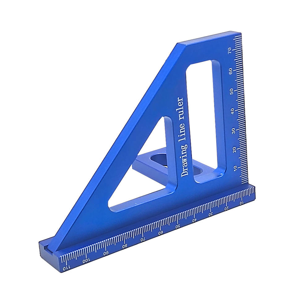 Aluminum Alloy Metric and Imperial Multifunctional Set Square